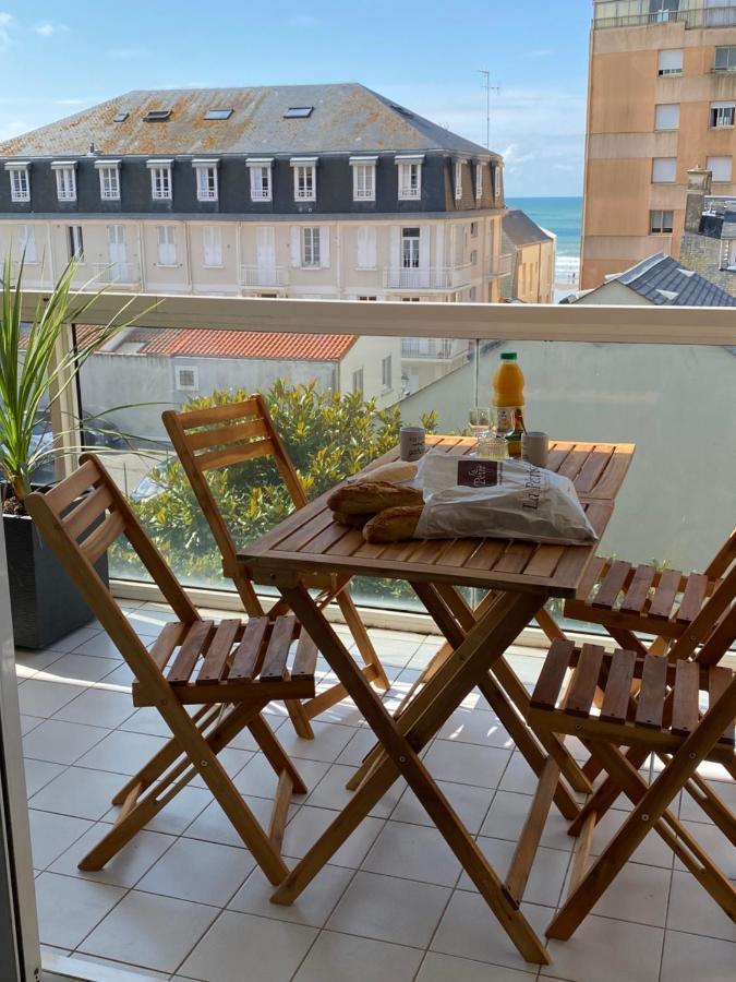 Le Kifanlo - Appartement Avec Une Grande Terrasse Vue Mer Et Plage A 100 M レ・サ​​ーブル・ドロンヌ エクステリア 写真